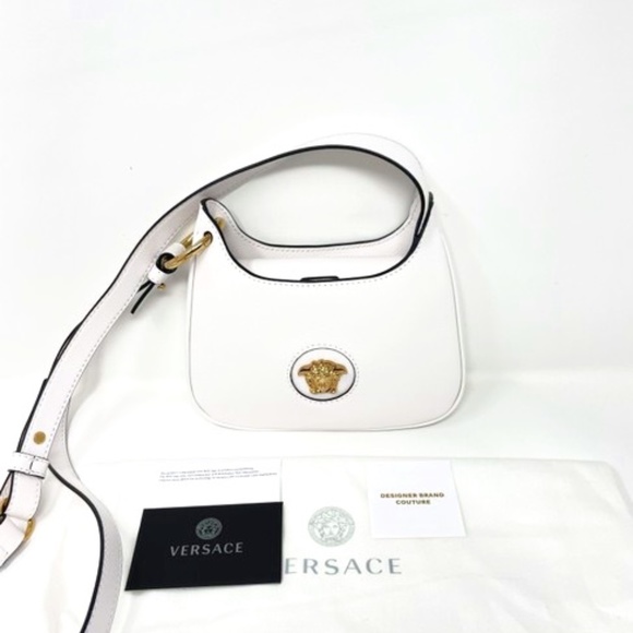 Versace Small La Medusa Hobo Shoulder Bag